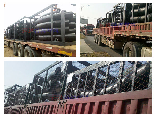 江蘇遠達約100噸耐磨彎頭出口印度S和T項目